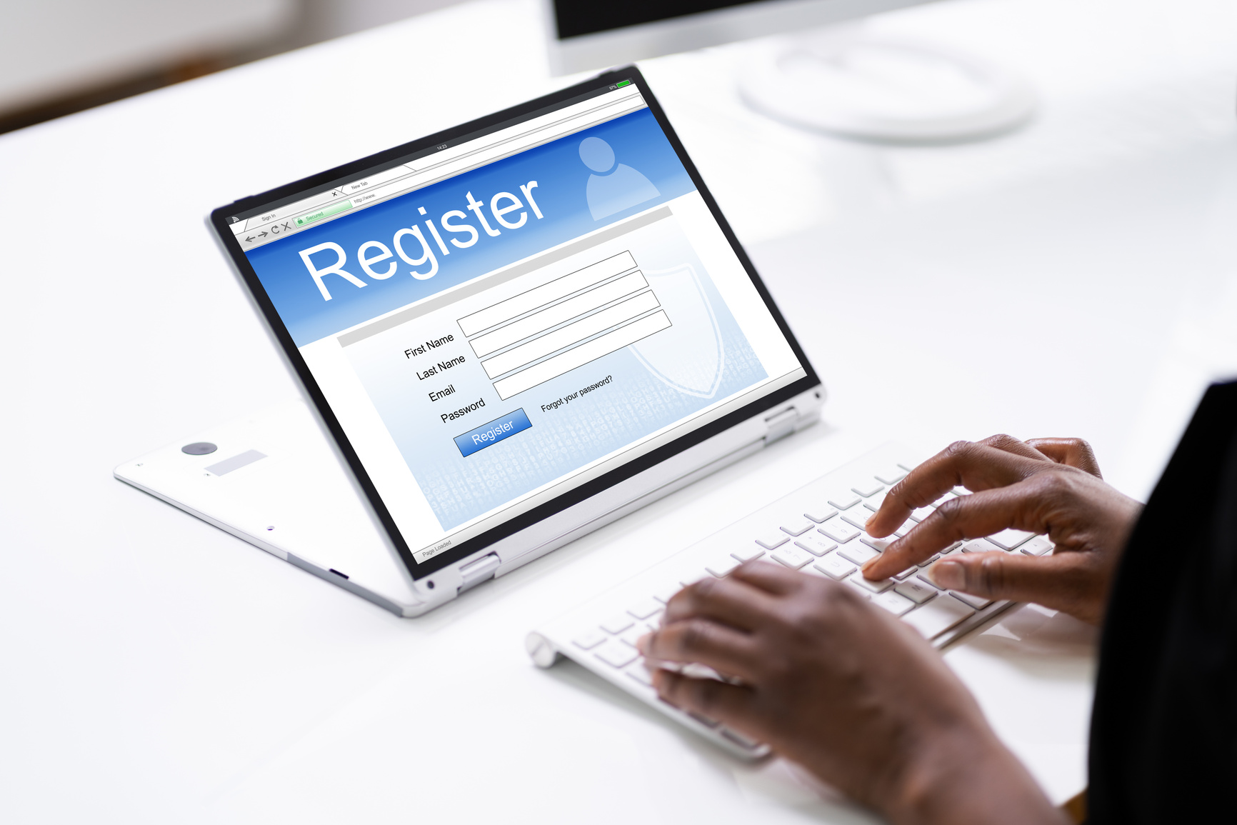 Online Web Registration Form On Website